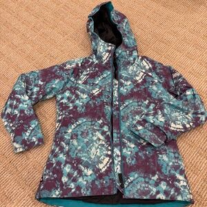 686 girls snow jacket - youth Small